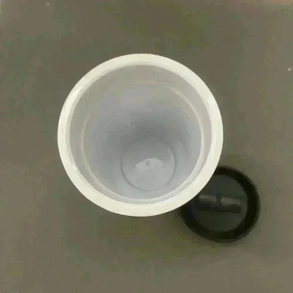 Starbucks Gold Glitter Cold Cup 16 oz Tumbler Black 2020 Logo Grande w/Lid - Picture 3 of 4